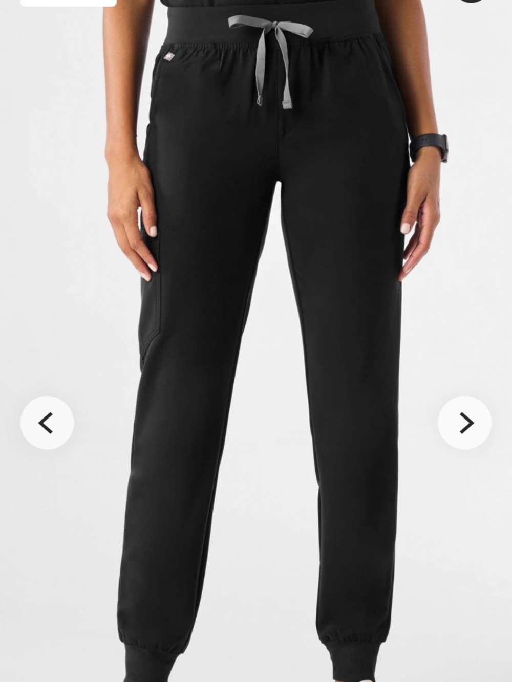Figs Black Zamora Scrub Pants XSP